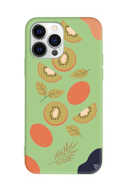 Kivi Lansman Model İçi Kadife Silikon Telefon Kılıfı