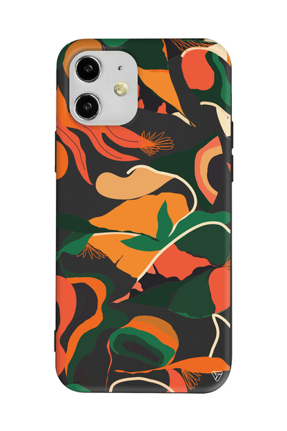 African Colors Lansman Model İçi Kadife Silikon Telefon Kılıfı