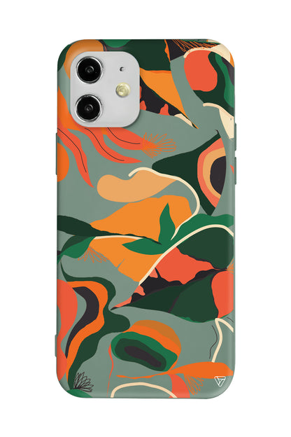 African Colors Lansman Model İçi Kadife Silikon Telefon Kılıfı