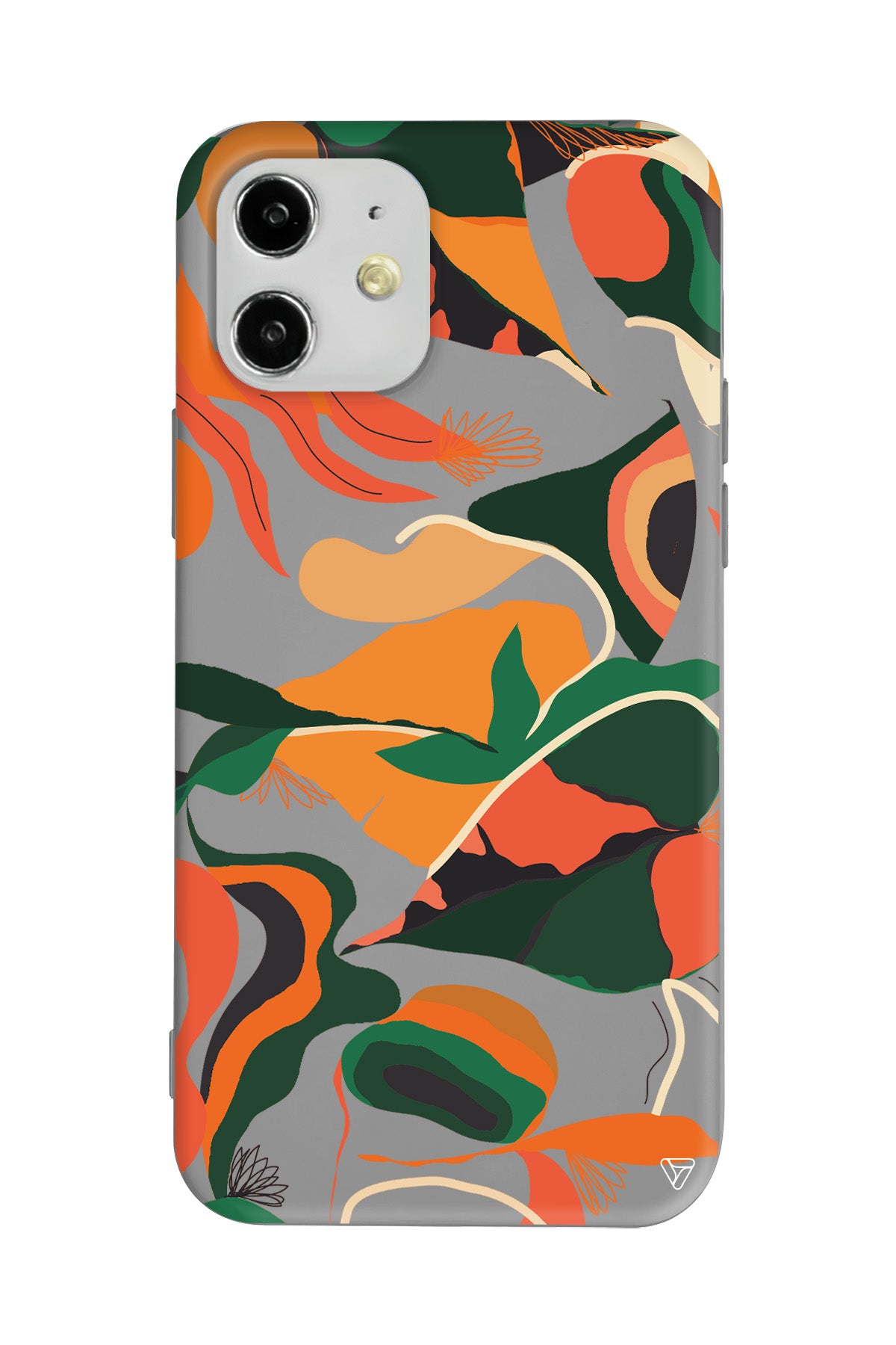 African Colors Lansman Model İçi Kadife Silikon Telefon Kılıfı