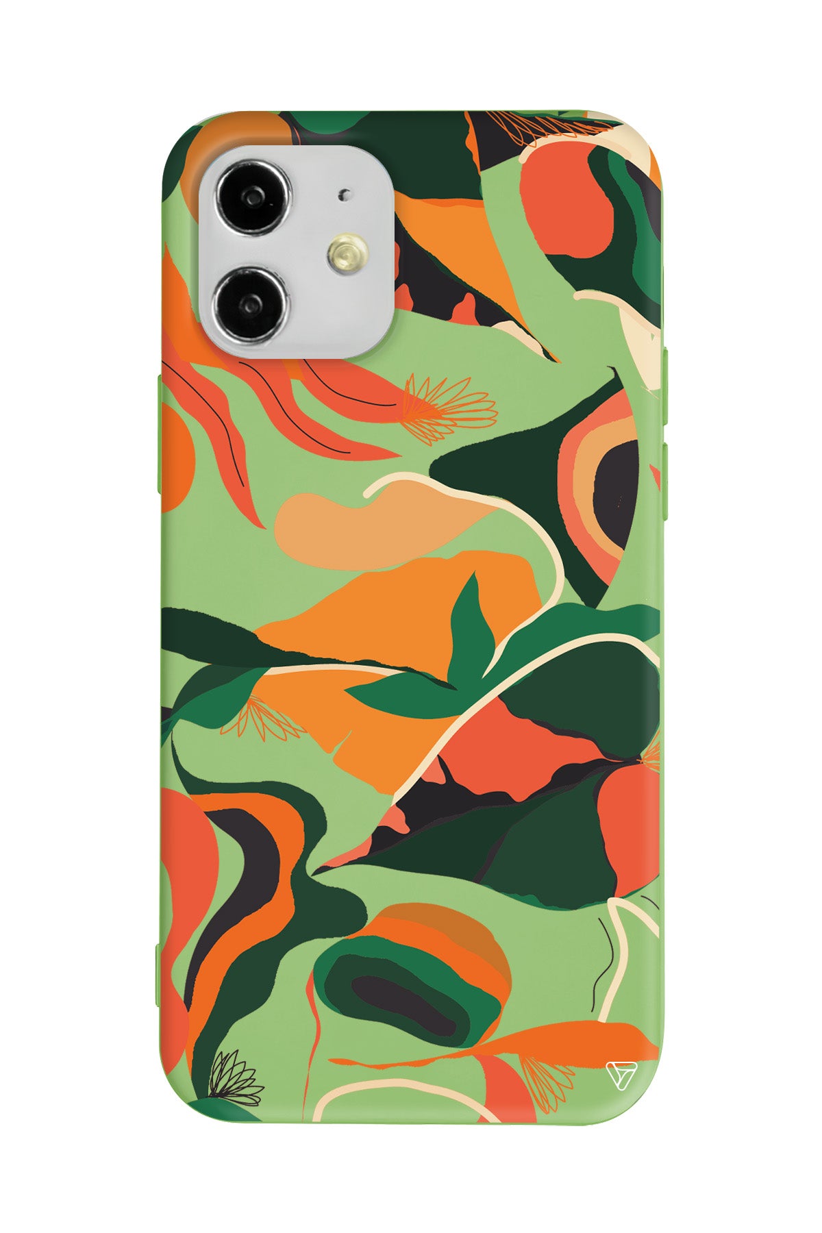 African Colors Lansman Model İçi Kadife Silikon Telefon Kılıfı