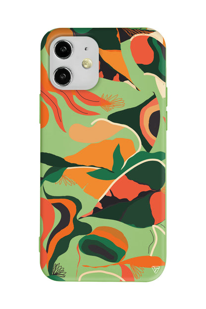 African Colors Lansman Model İçi Kadife Silikon Telefon Kılıfı