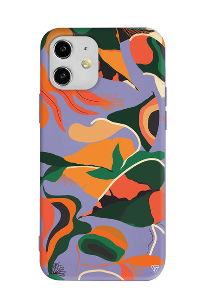 African Colors Lansman Model İçi Kadife Silikon Telefon Kılıfı