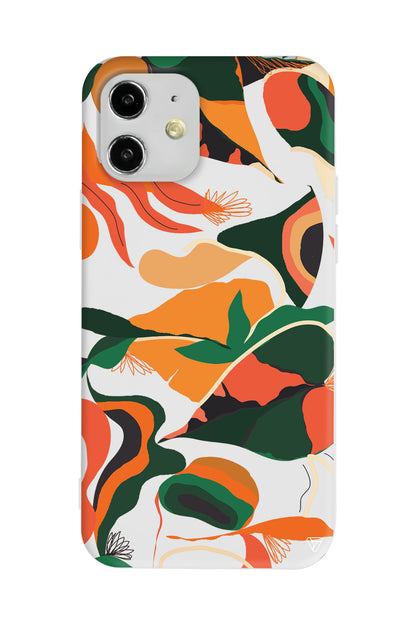 African Colors Lansman Model İçi Kadife Silikon Telefon Kılıfı