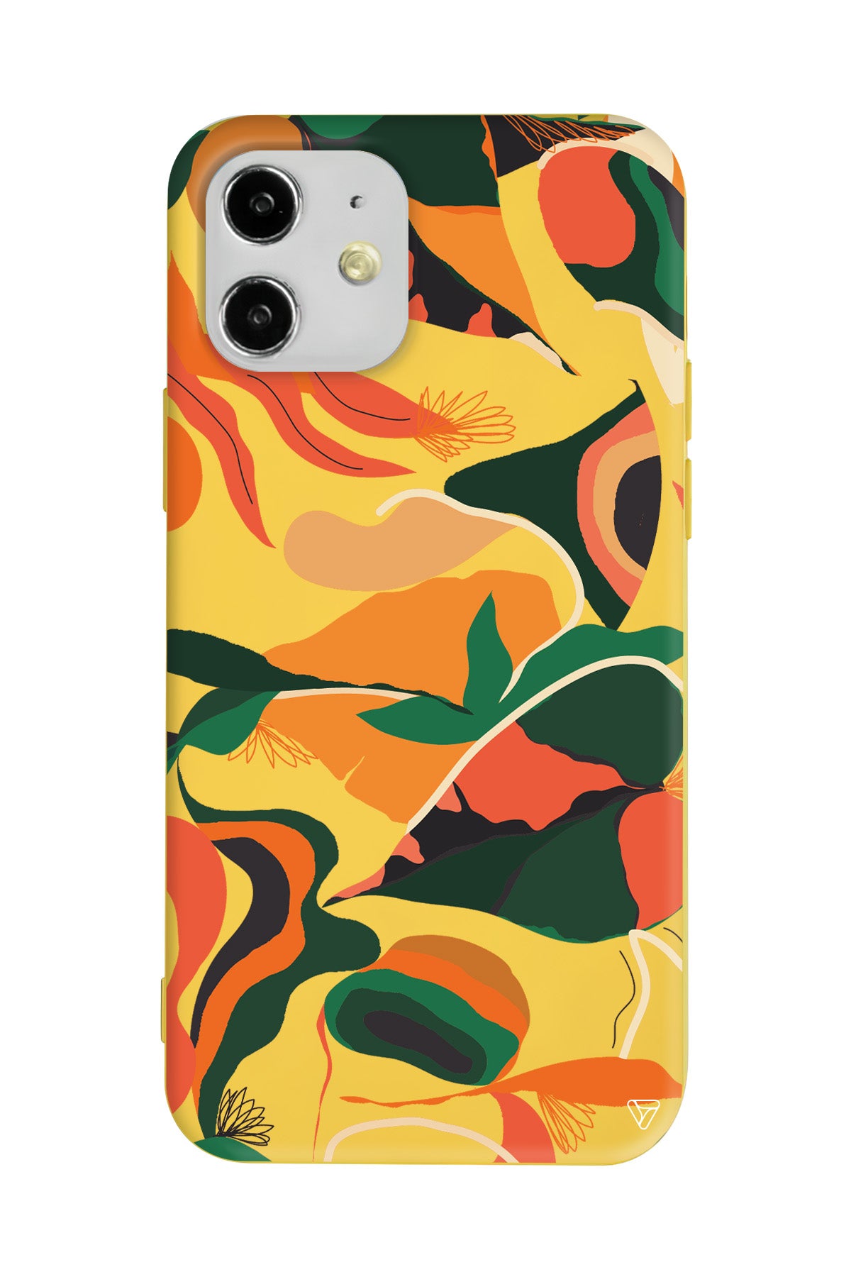 African Colors Lansman Model İçi Kadife Silikon Telefon Kılıfı