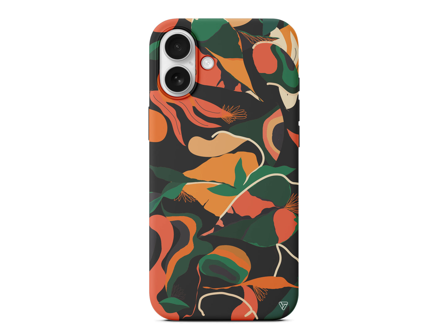 African Colors Lansman Model İçi Kadife Silikon Telefon Kılıfı