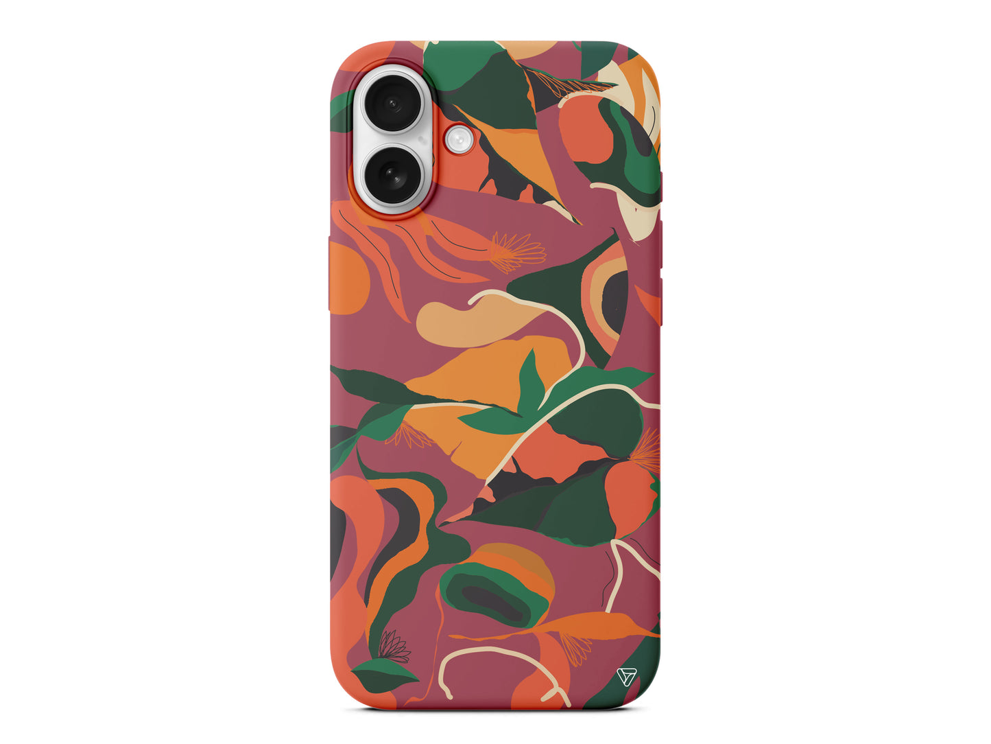 African Colors Lansman Model İçi Kadife Silikon Telefon Kılıfı