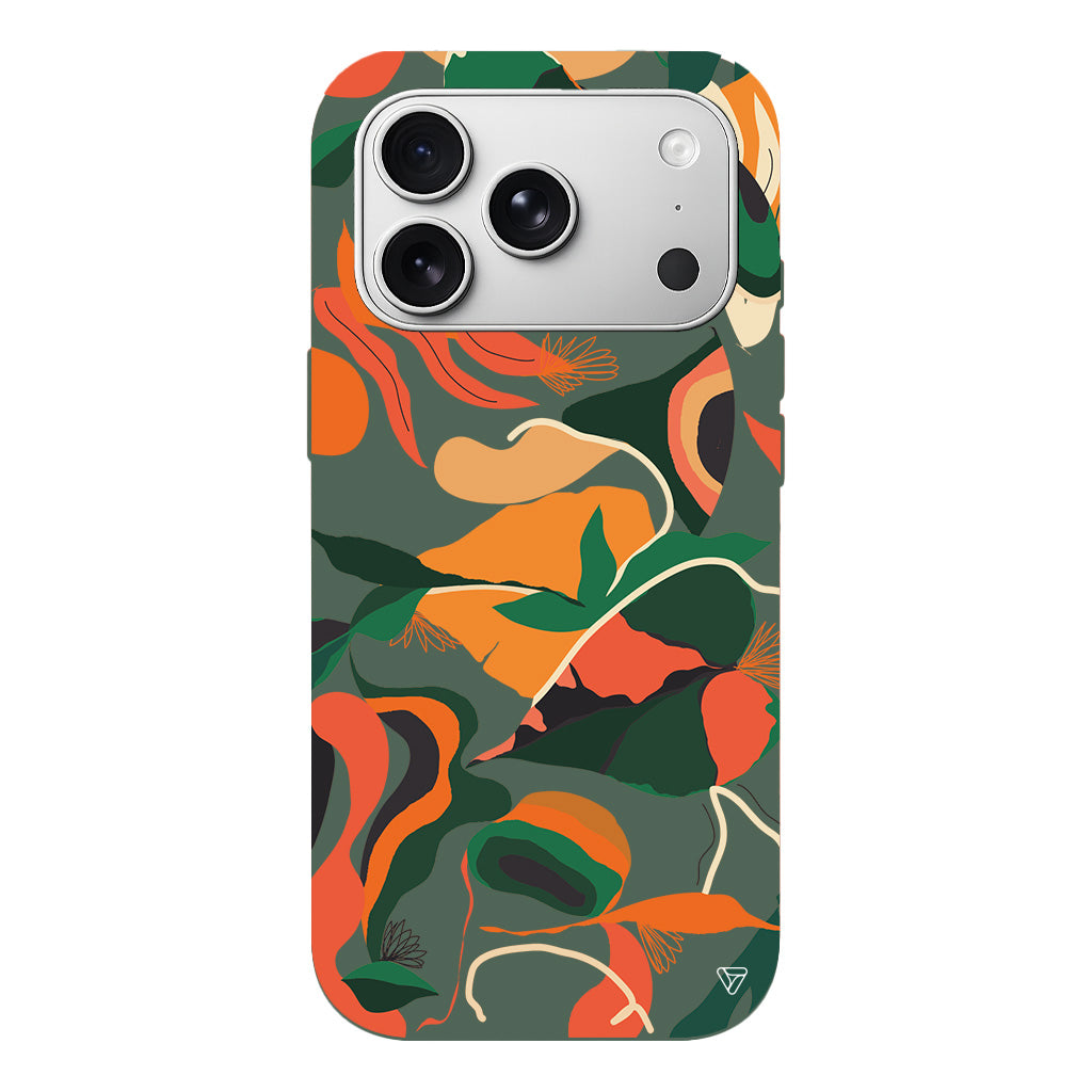 African Colors Lansman Model İçi Kadife Silikon Telefon Kılıfı