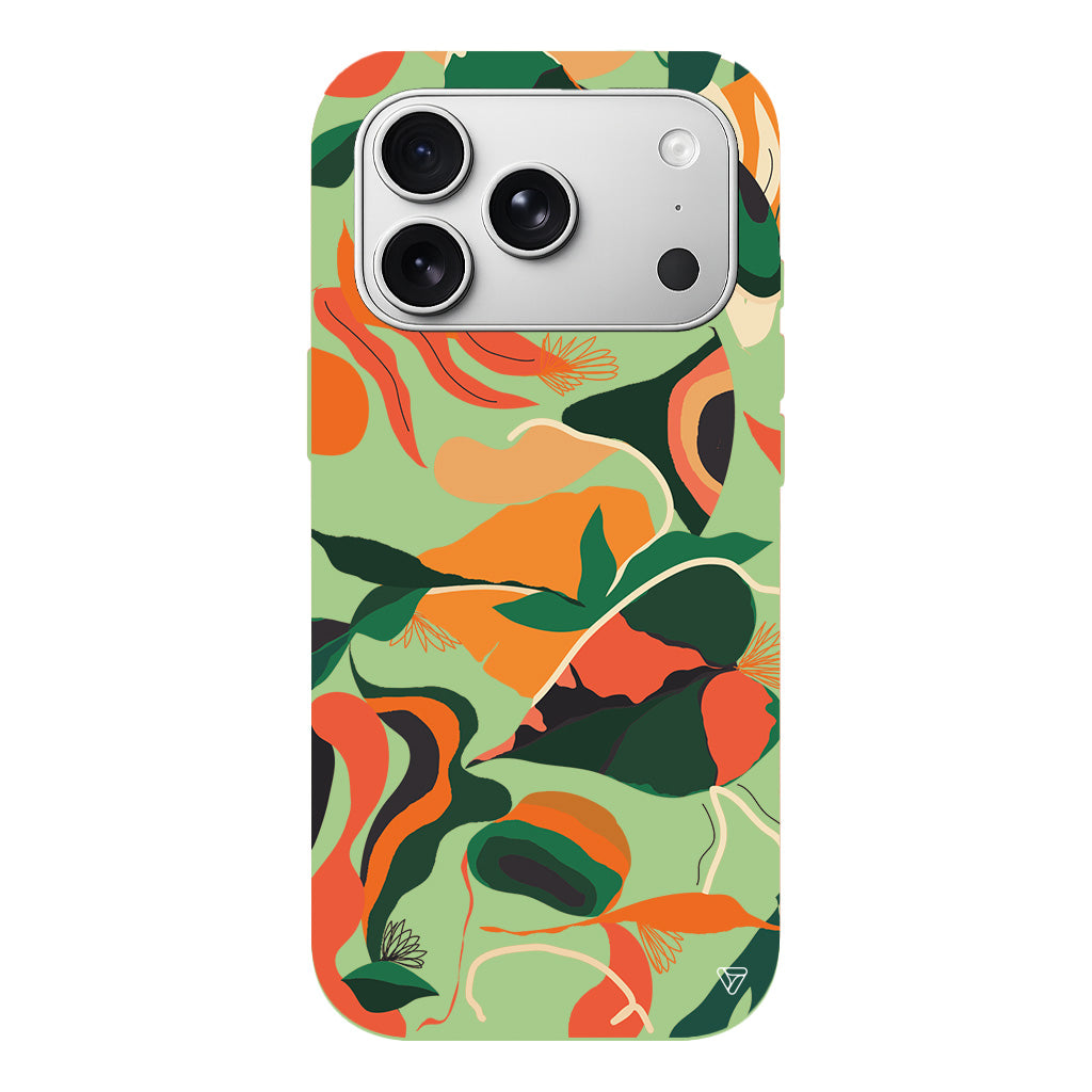 African Colors Lansman Model İçi Kadife Silikon Telefon Kılıfı