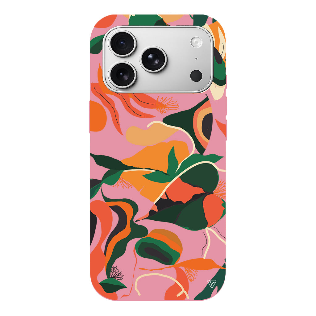 African Colors Lansman Model İçi Kadife Silikon Telefon Kılıfı