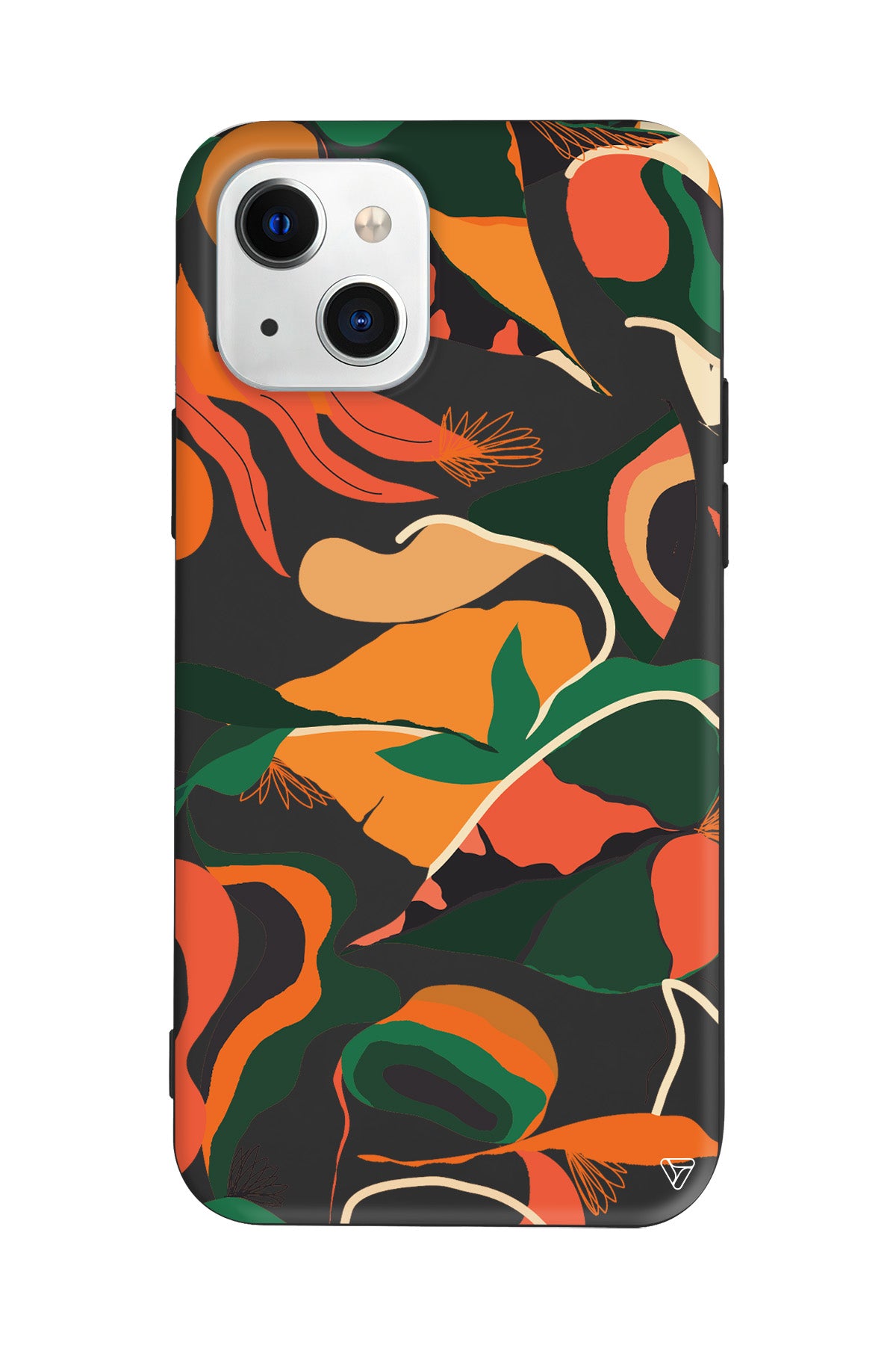 African Colors Lansman Model İçi Kadife Silikon Telefon Kılıfı