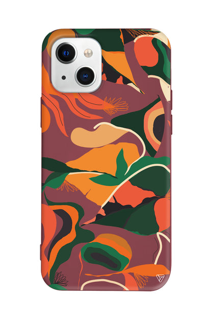 African Colors Lansman Model İçi Kadife Silikon Telefon Kılıfı – Plus Serisine Özel