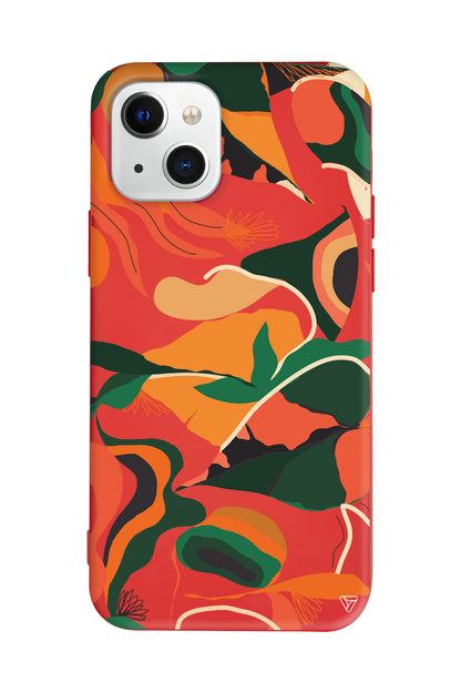 African Colors Lansman Model İçi Kadife Silikon Telefon Kılıfı – Plus Serisine Özel