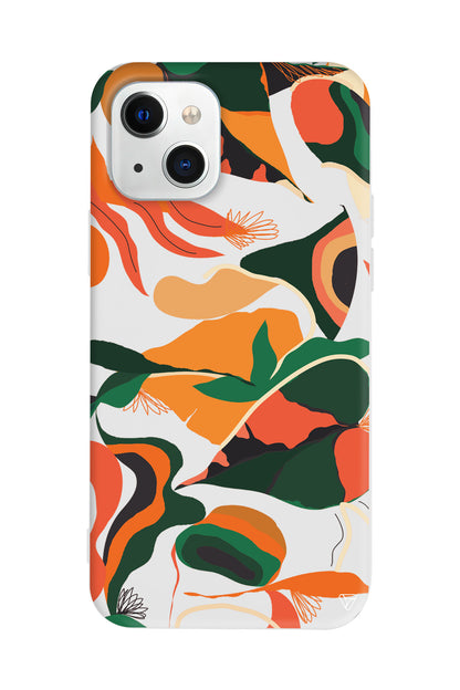 African Colors Lansman Model İçi Kadife Silikon Telefon Kılıfı