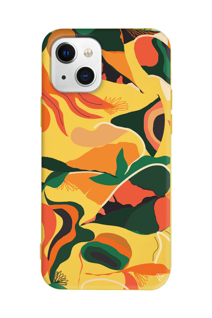 African Colors Lansman Model İçi Kadife Silikon Telefon Kılıfı – Plus Serisine Özel