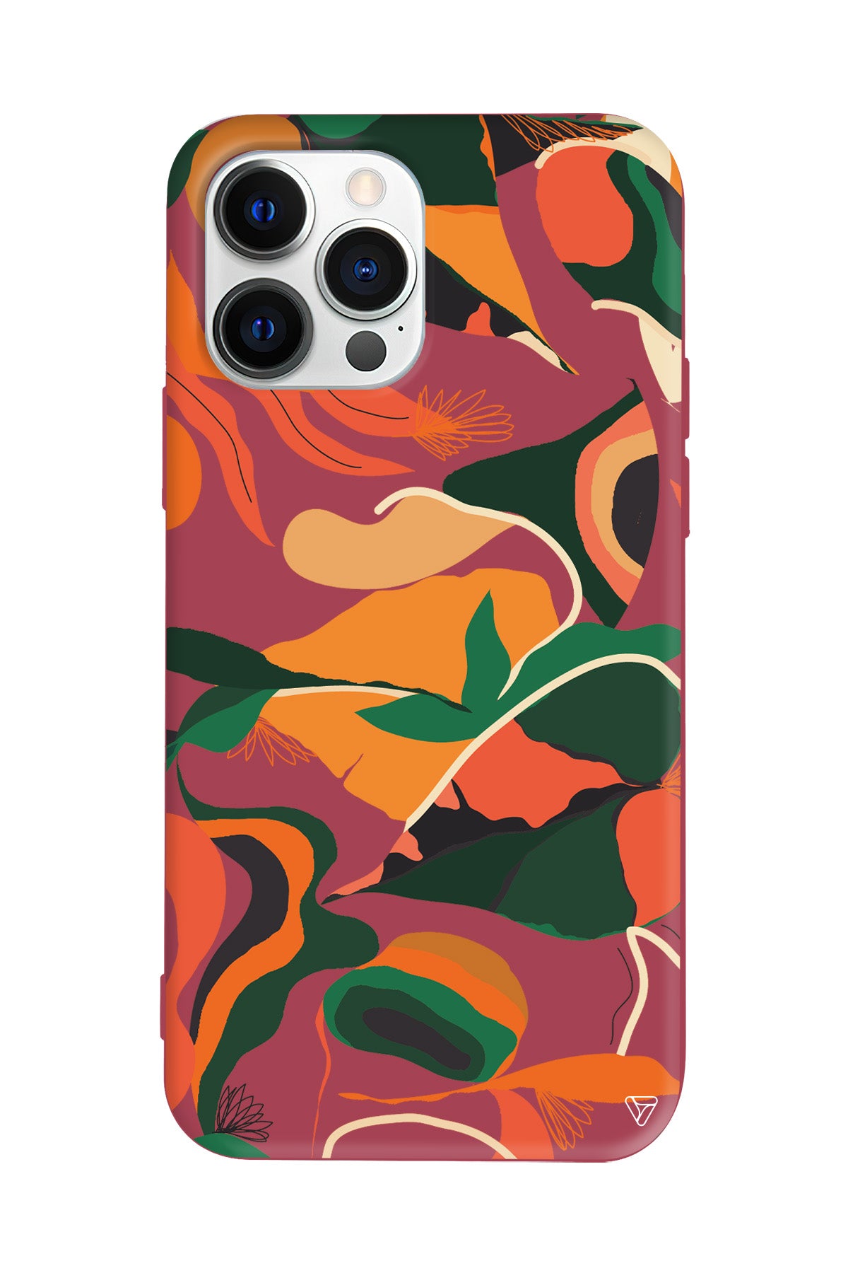 African Colors Lansman Model İçi Kadife Silikon Telefon Kılıfı