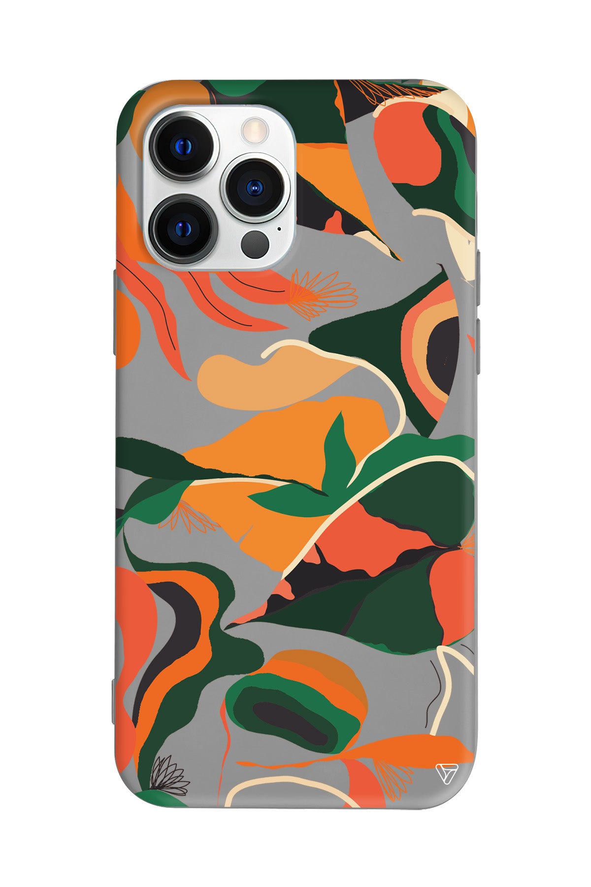 African Colors Lansman Model İçi Kadife Silikon Telefon Kılıfı