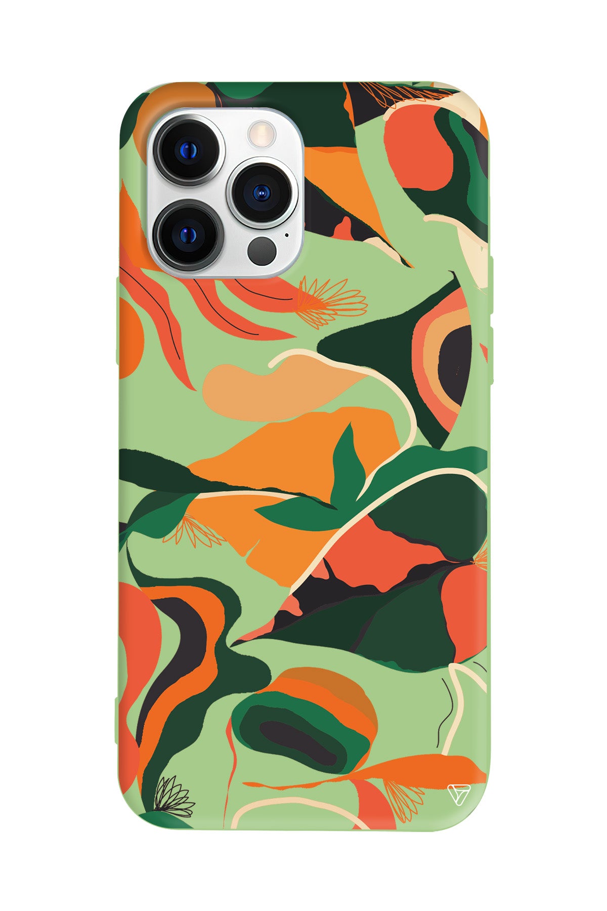 African Colors Lansman Model İçi Kadife Silikon Telefon Kılıfı