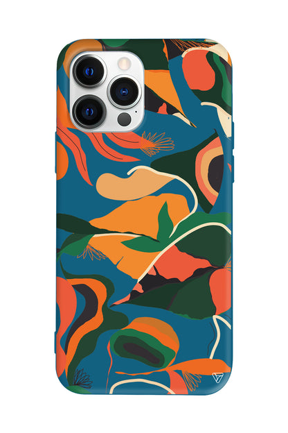 African Colors Lansman Model İçi Kadife Silikon Telefon Kılıfı