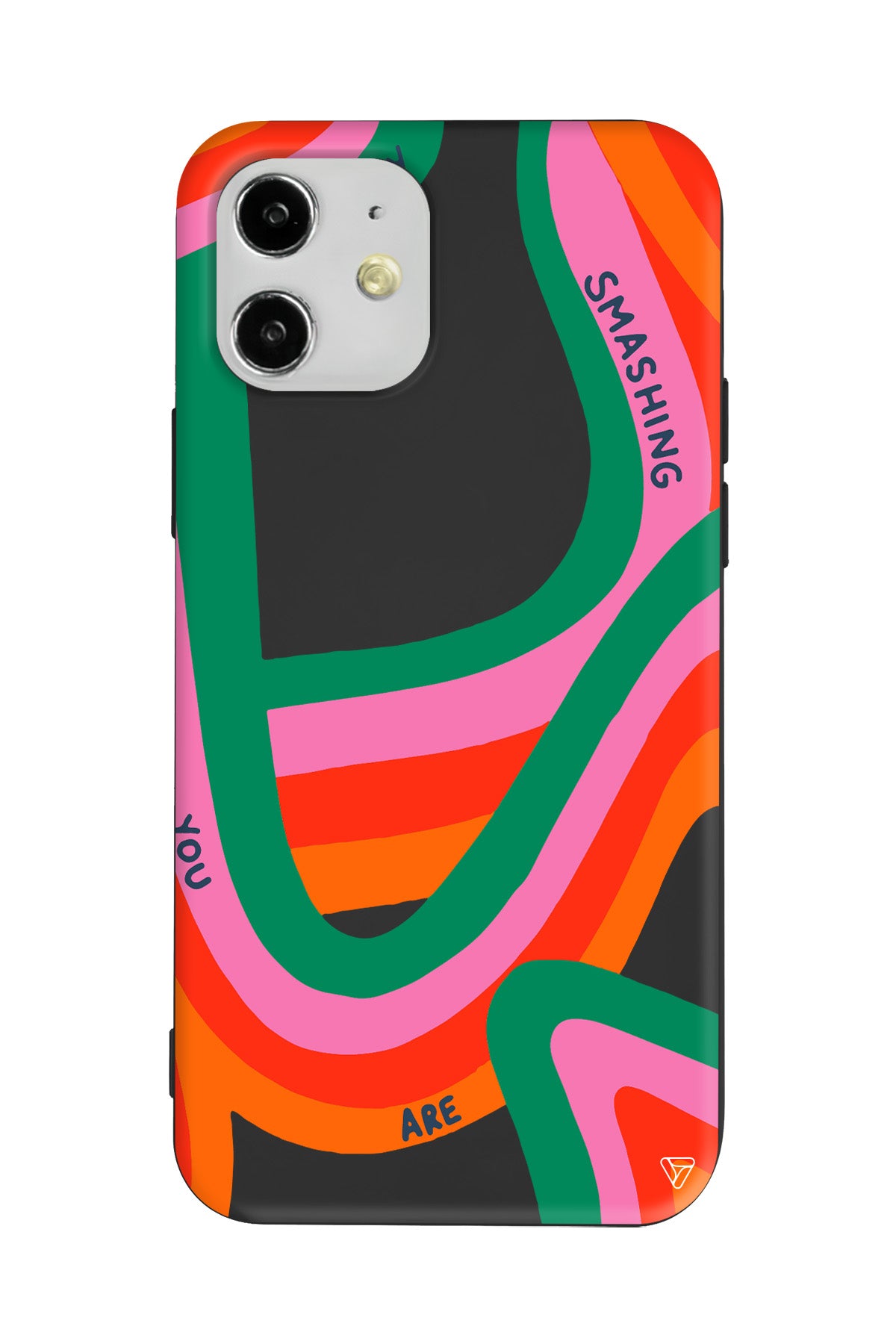 You are Colors Lansman Model İçi Kadife Silikon Telefon Kılıfı