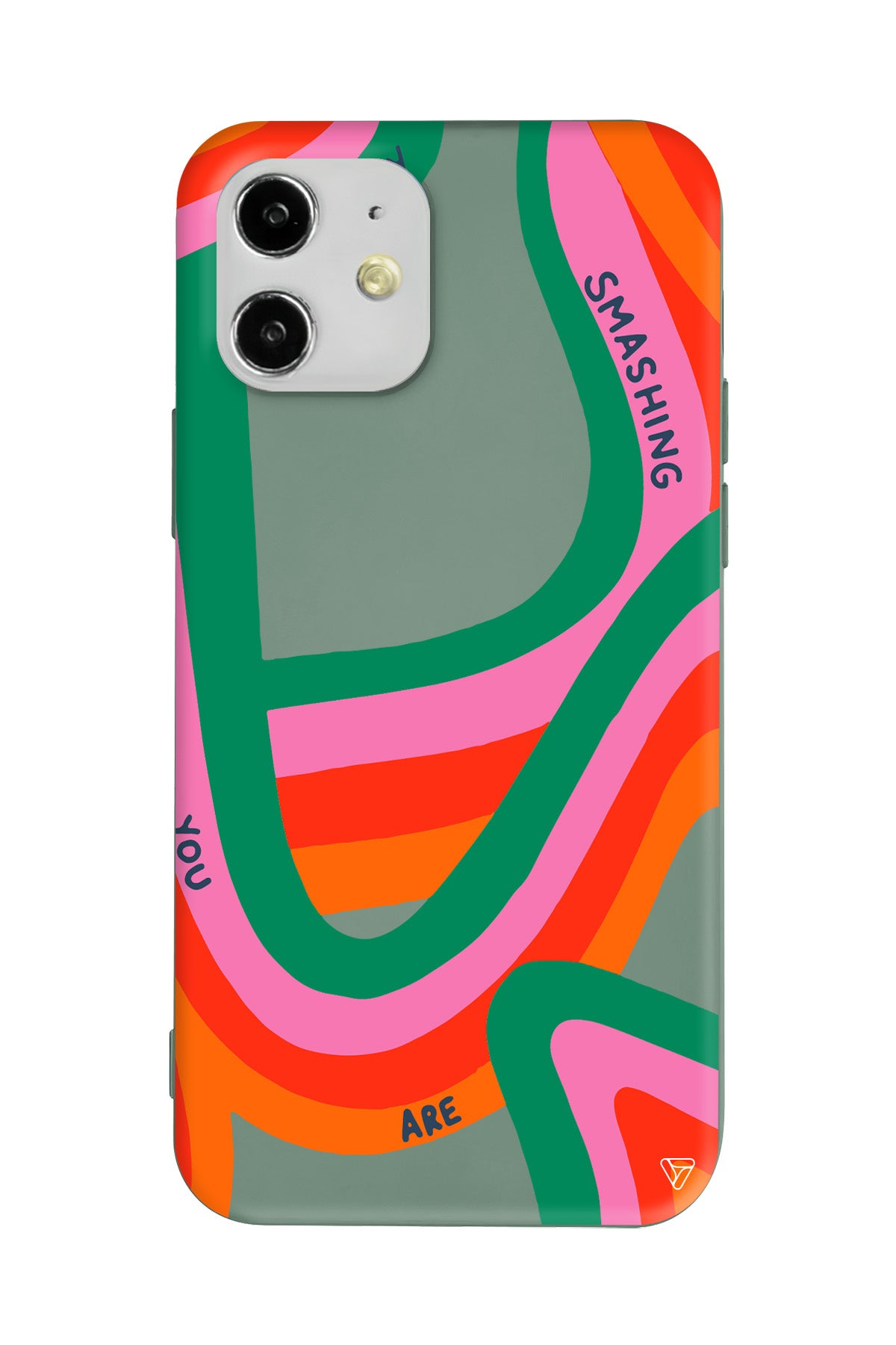 You are Colors Lansman Model İçi Kadife Silikon Telefon Kılıfı