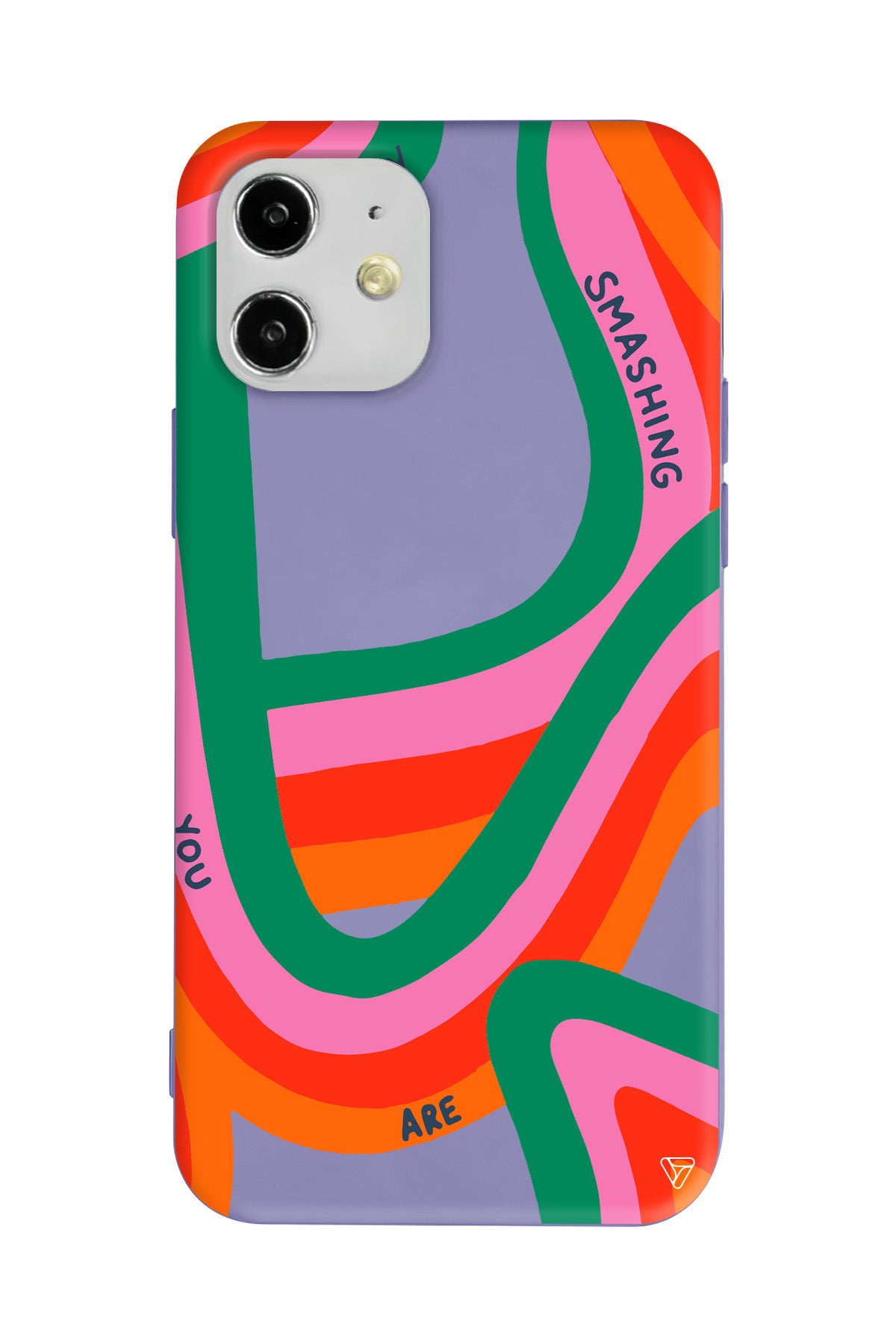 You are Colors Lansman Model İçi Kadife Silikon Telefon Kılıfı