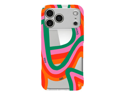 You are Colors Lansman Model İçi Kadife Silikon Telefon Kılıfı