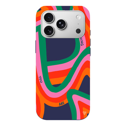 You are Colors Lansman Model İçi Kadife Silikon Telefon Kılıfı