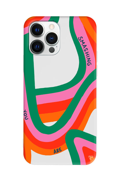 You are Colors Lansman Model İçi Kadife Silikon Telefon Kılıfı