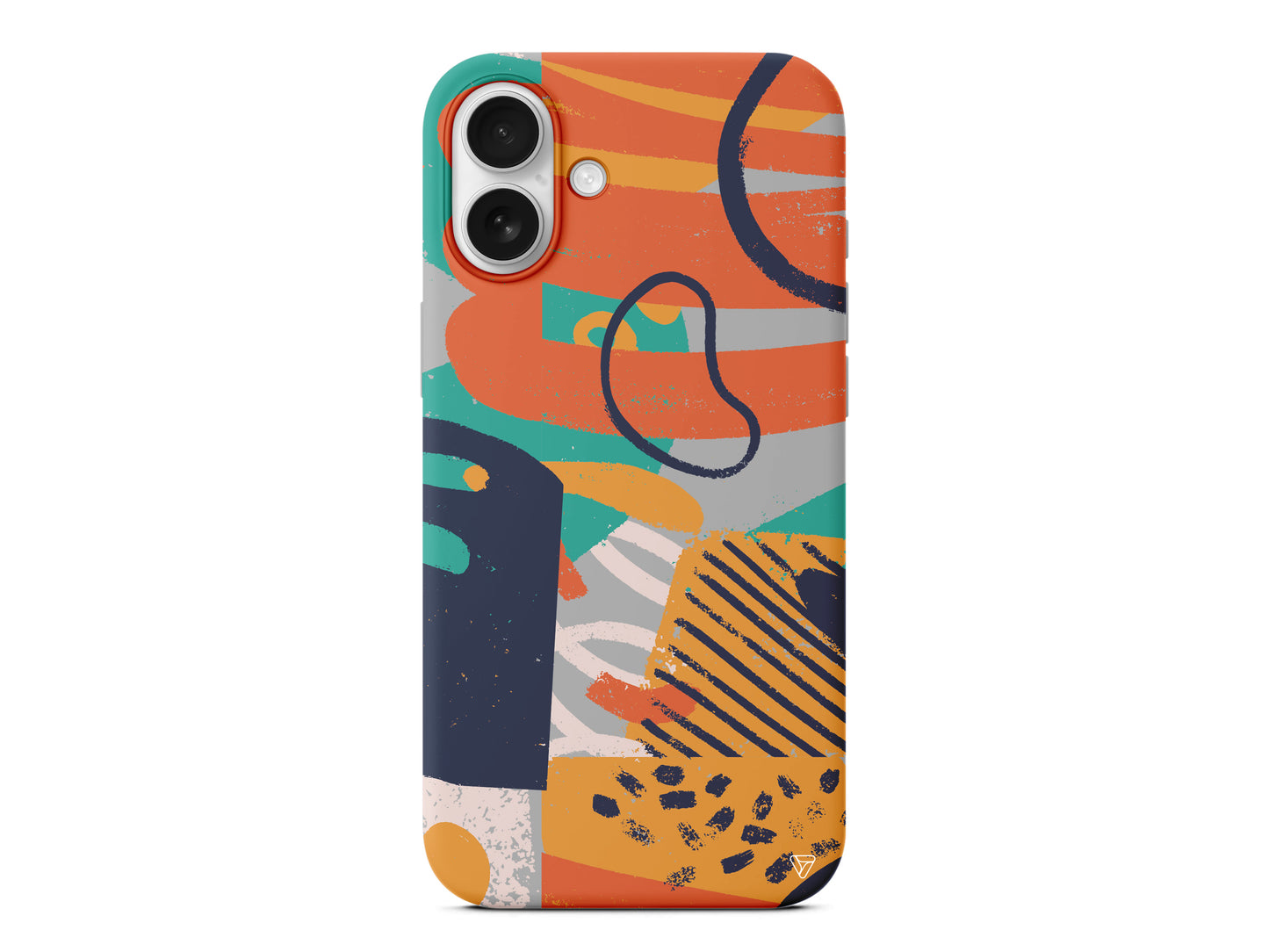 Turuncu Renkler Lansman Model İçi Kadife Silikon Telefon Kılıfı – Plus Serisine Özel