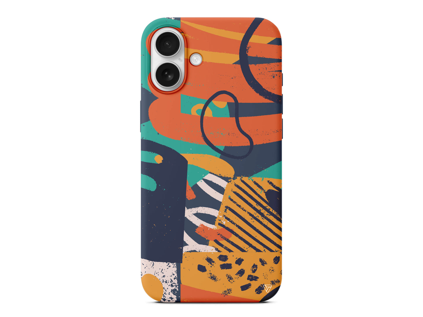 Turuncu Renkler Lansman Model İçi Kadife Silikon Telefon Kılıfı – Plus Serisine Özel