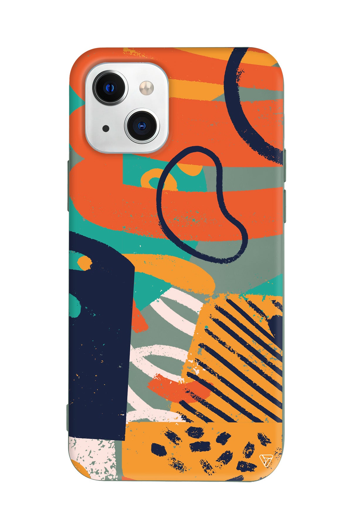 Turuncu Renkler Lansman Model İçi Kadife Silikon Telefon Kılıfı – Plus Serisine Özel