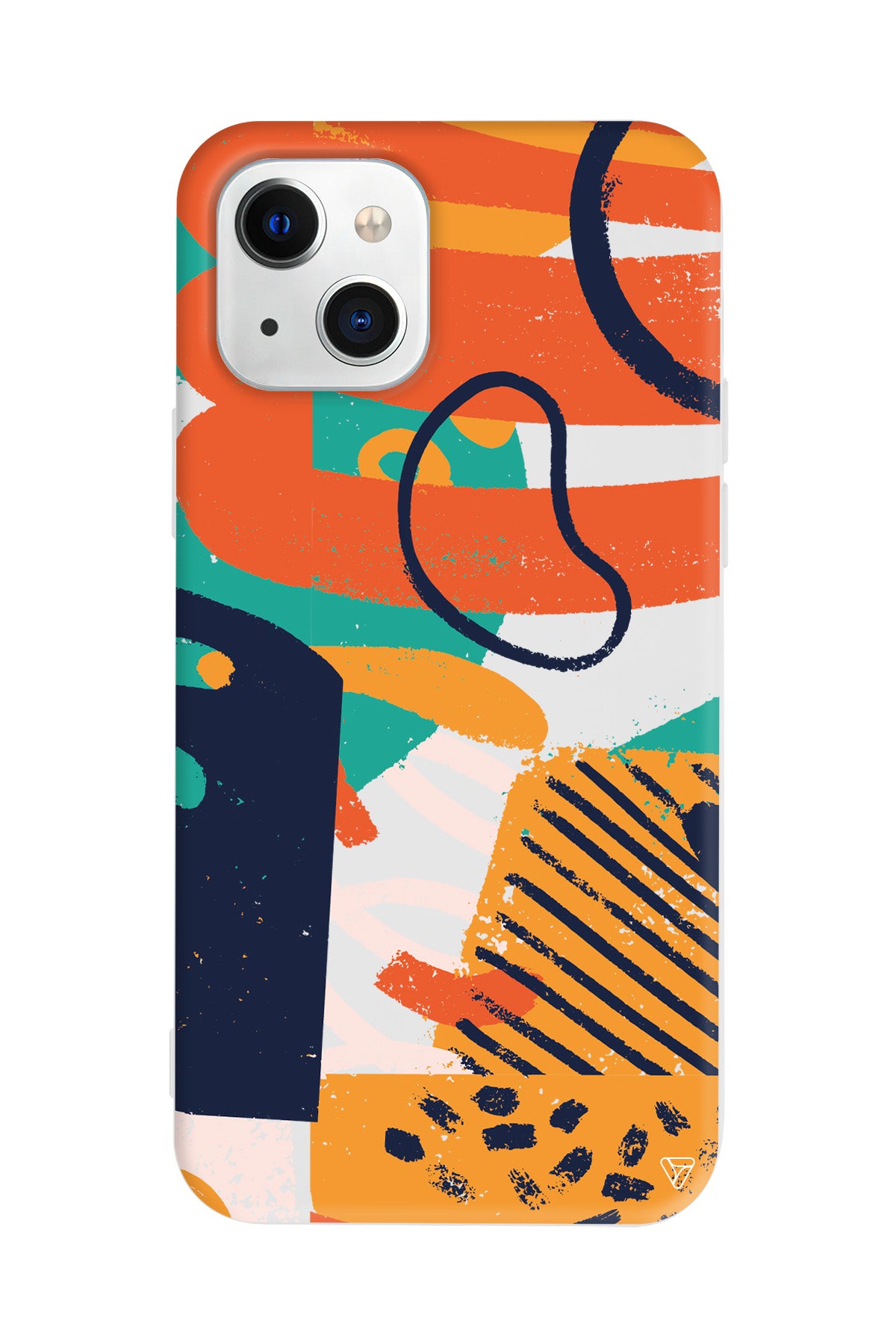 Turuncu Renkler Lansman Model İçi Kadife Silikon Telefon Kılıfı – Plus Serisine Özel