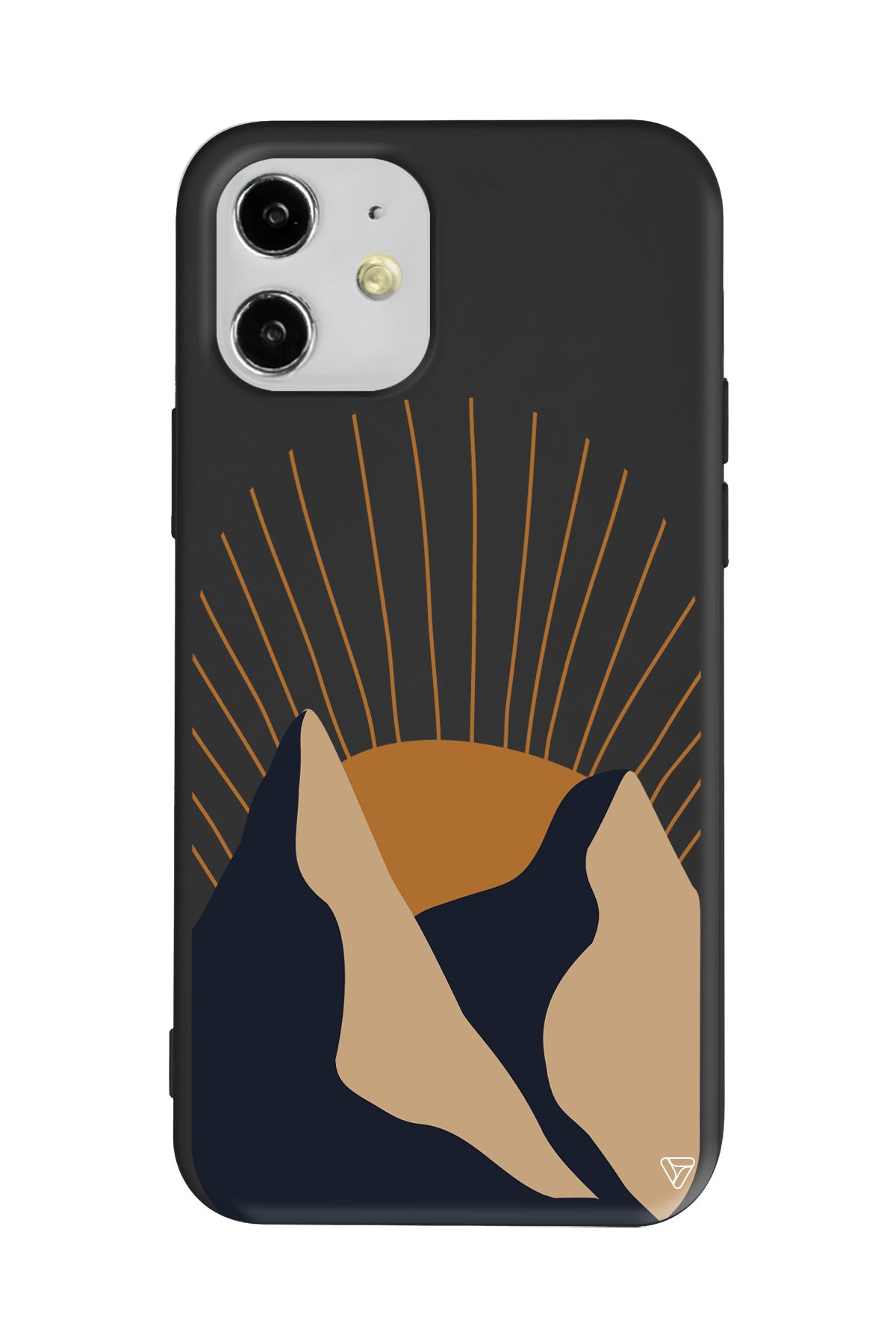 Mountain Lansman Model İçi Kadife Silikon Telefon Kılıfı