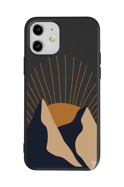 Mountain Lansman Model İçi Kadife Silikon Telefon Kılıfı