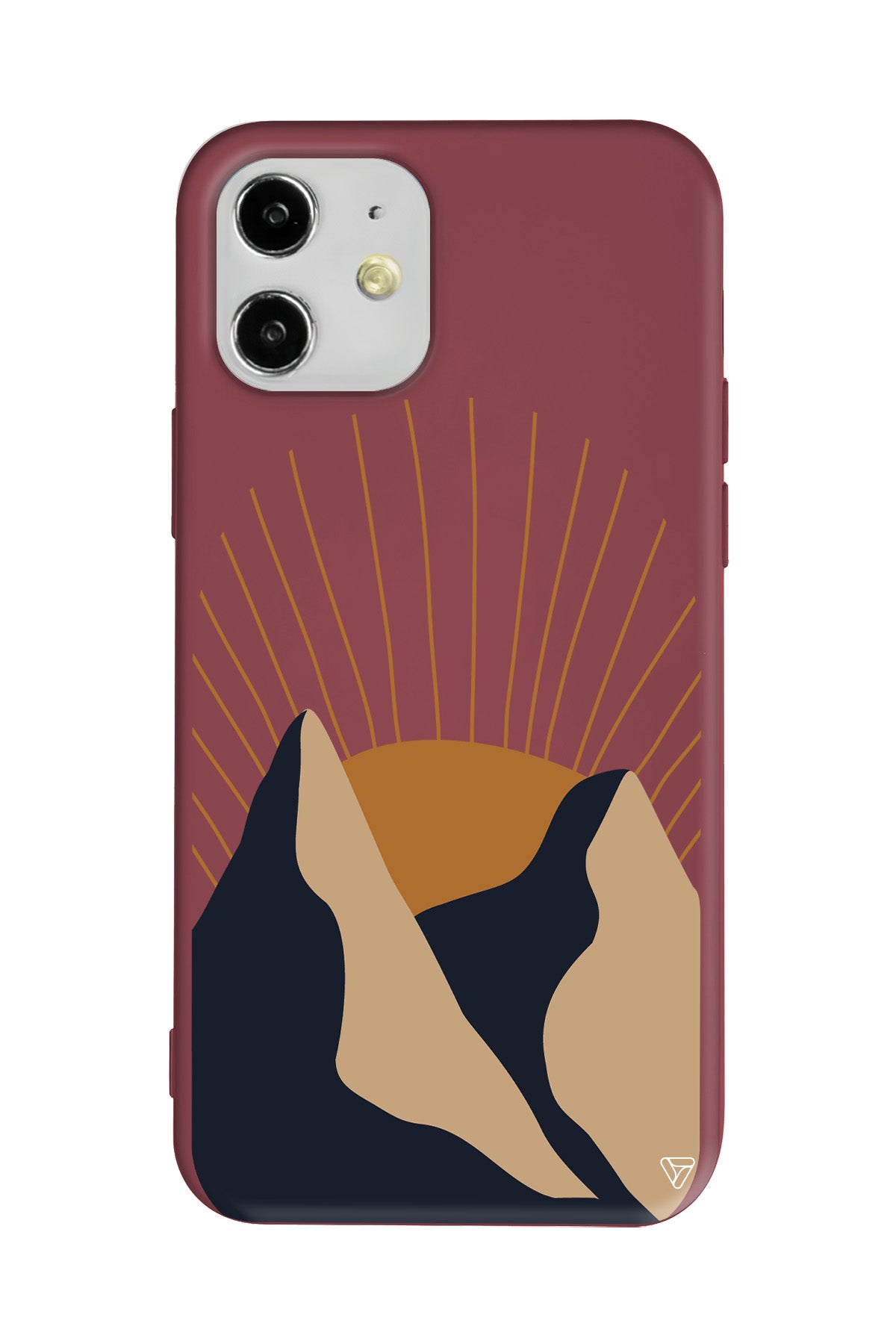 Mountain Lansman Model İçi Kadife Silikon Telefon Kılıfı