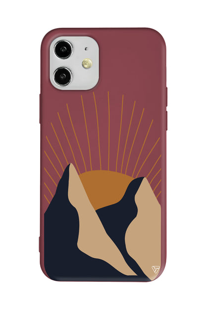 Mountain Lansman Model İçi Kadife Silikon Telefon Kılıfı