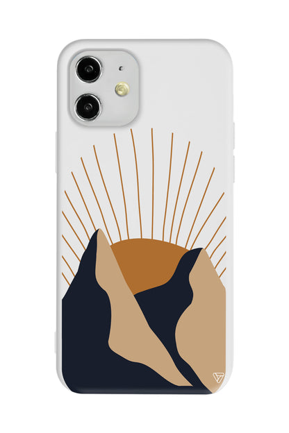 Mountain Lansman Model İçi Kadife Silikon Telefon Kılıfı