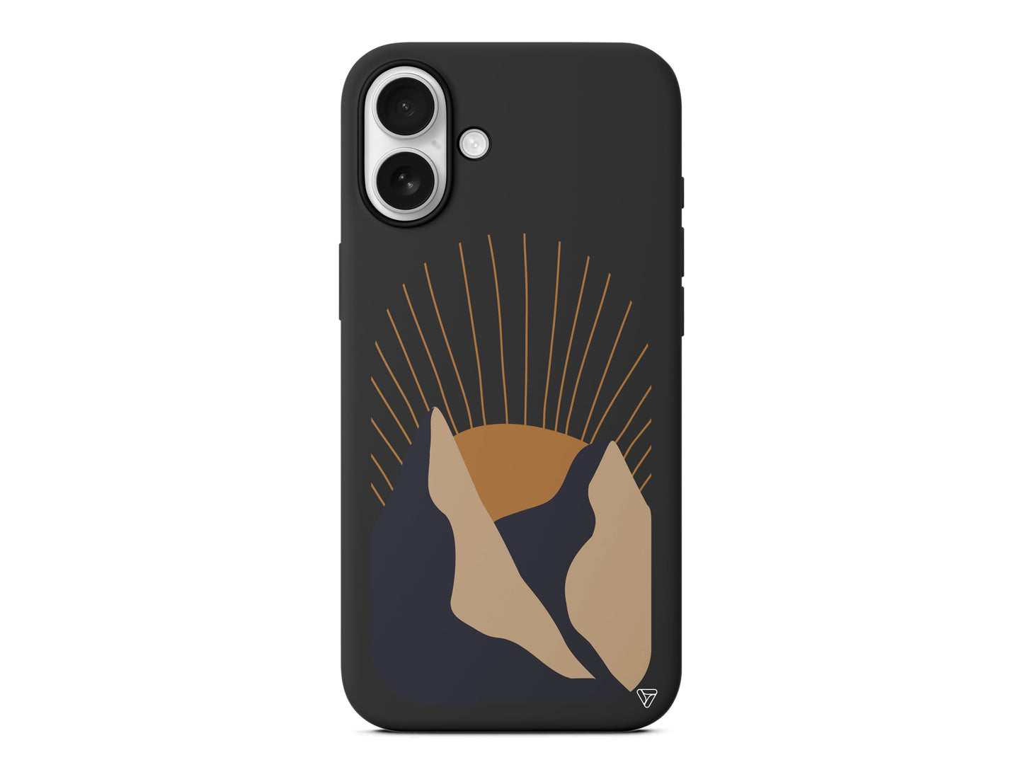 Mountain Lansman Model İçi Kadife Silikon Telefon Kılıfı