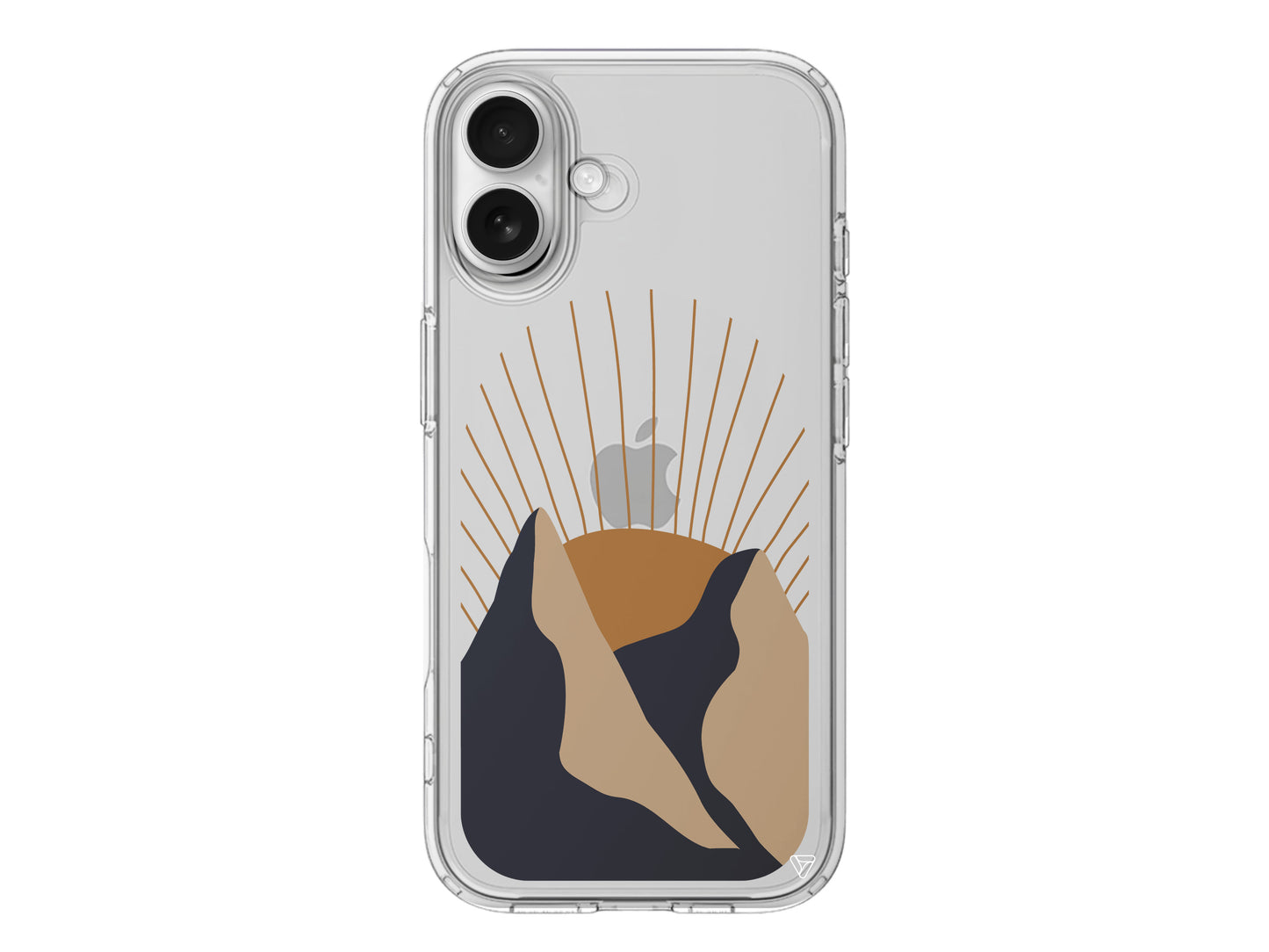 Mountain Lansman Model İçi Kadife Silikon Telefon Kılıfı