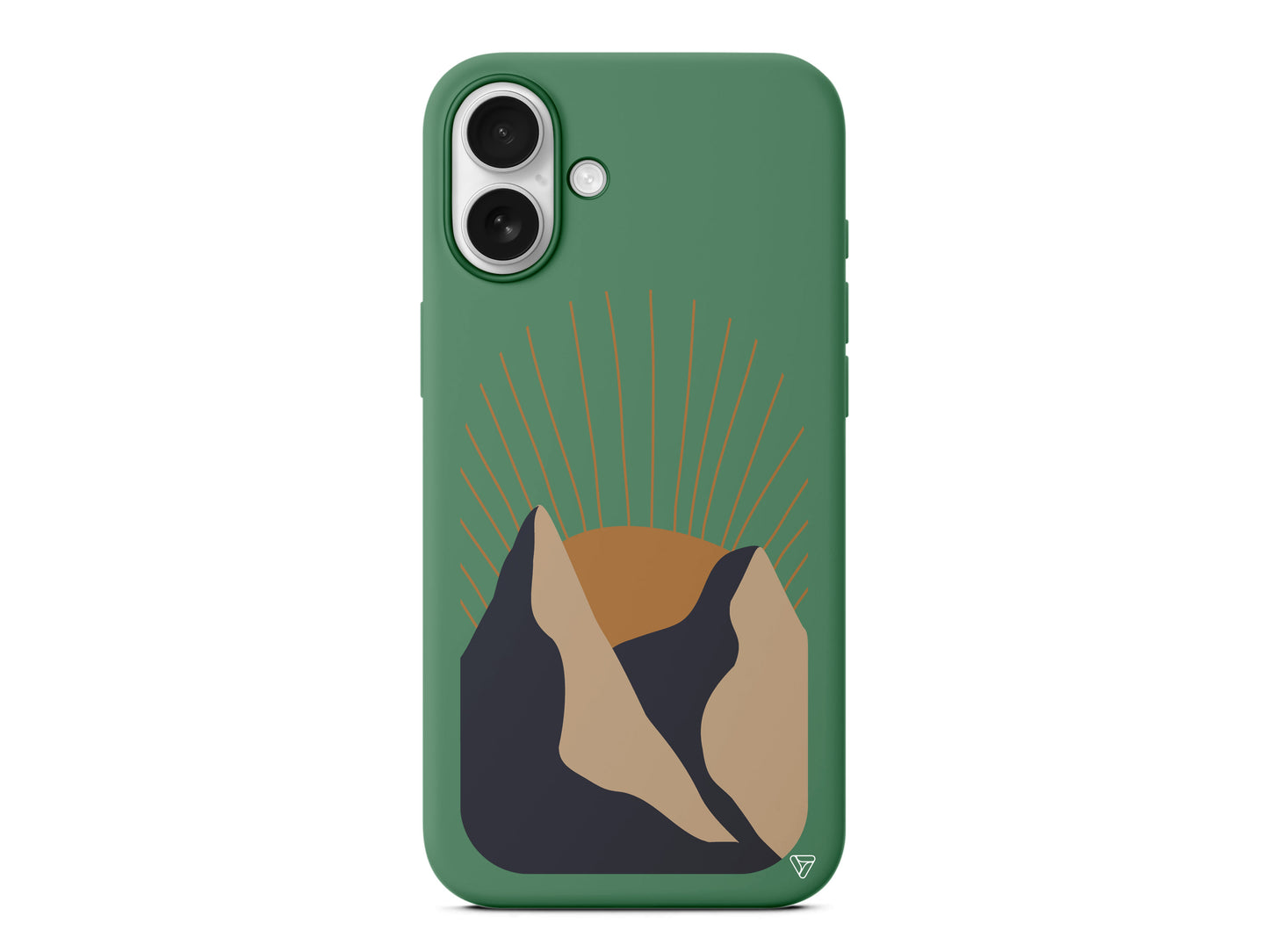 Mountain Lansman Model İçi Kadife Silikon Telefon Kılıfı