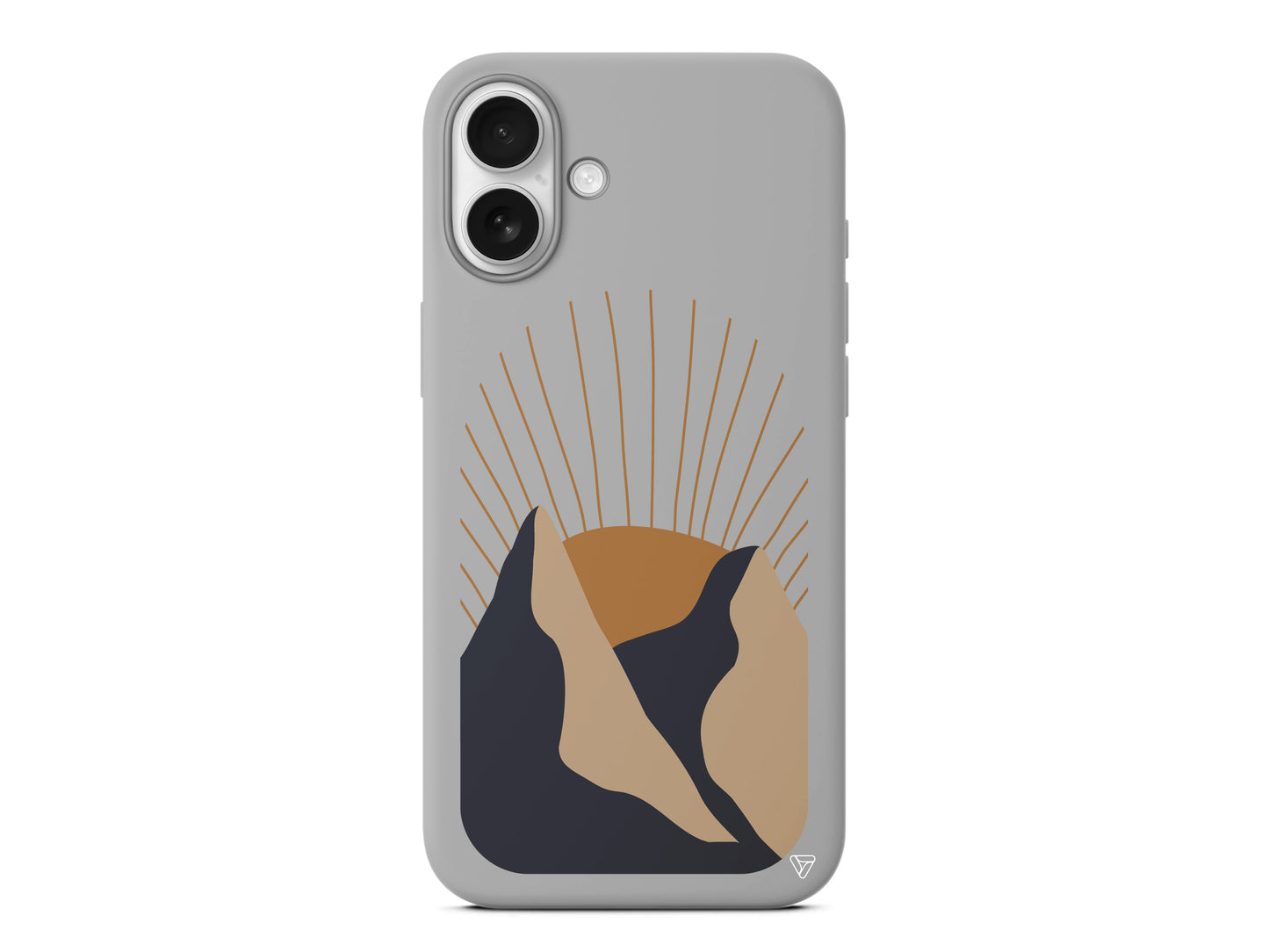 Mountain Lansman Model İçi Kadife Silikon Telefon Kılıfı