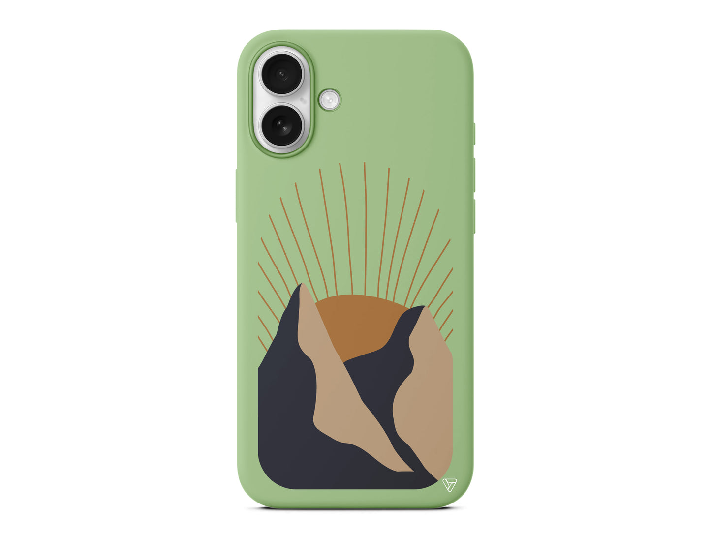 Mountain Lansman Model İçi Kadife Silikon Telefon Kılıfı