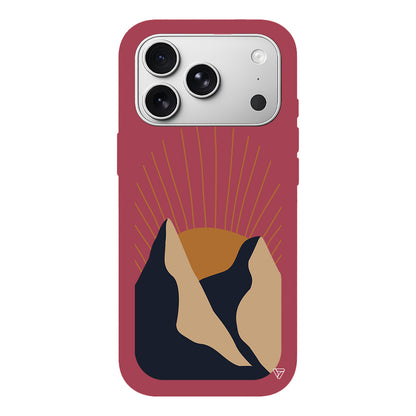 Mountain Lansman Model İçi Kadife Silikon Telefon Kılıfı