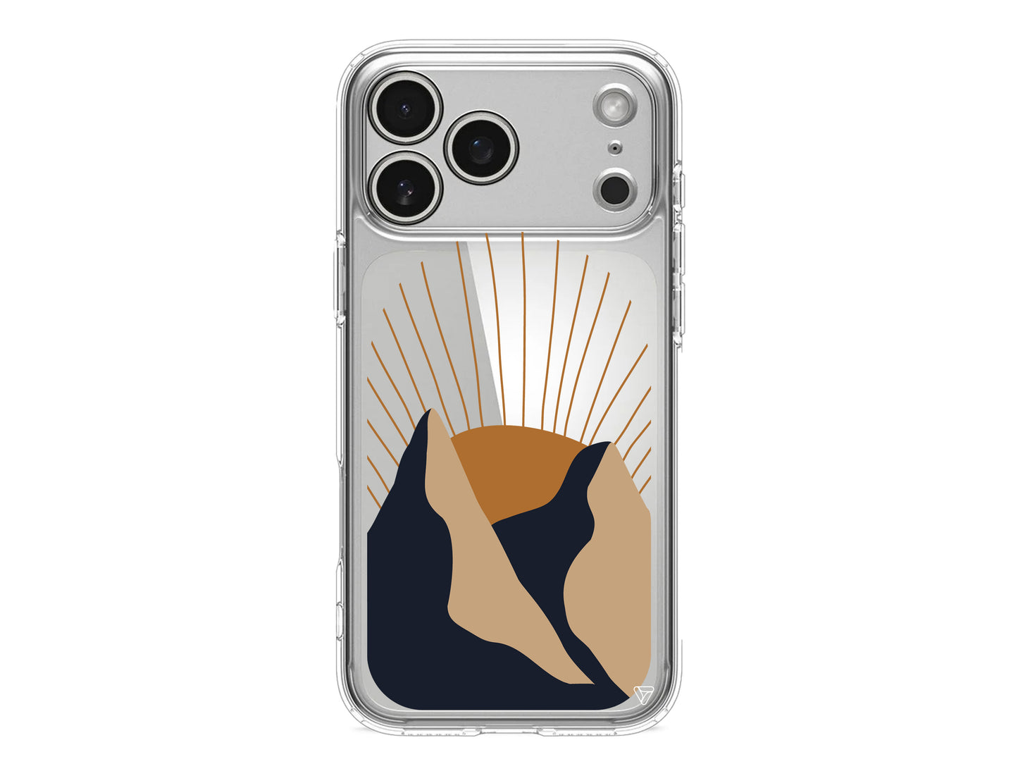 Mountain Lansman Model İçi Kadife Silikon Telefon Kılıfı