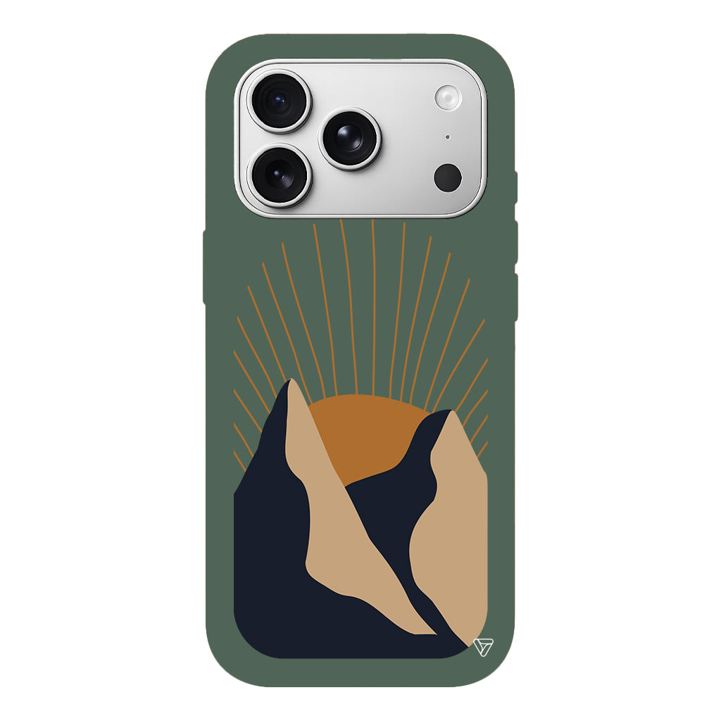 Mountain Lansman Model İçi Kadife Silikon Telefon Kılıfı