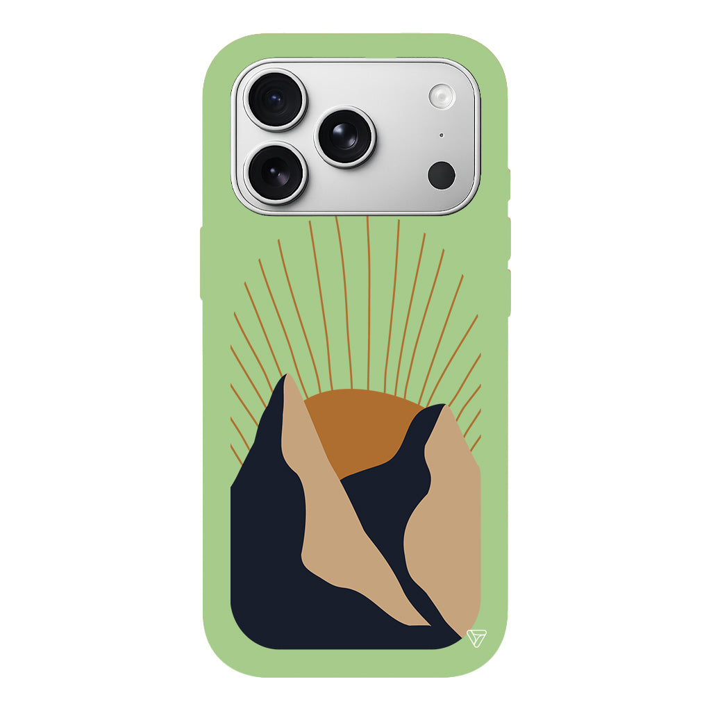 Mountain Lansman Model İçi Kadife Silikon Telefon Kılıfı