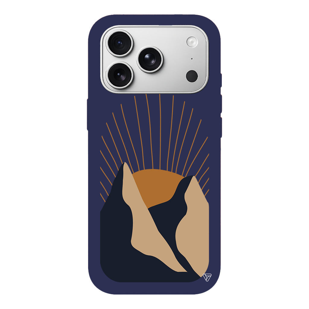 Mountain Lansman Model İçi Kadife Silikon Telefon Kılıfı