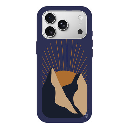 Mountain Lansman Model İçi Kadife Silikon Telefon Kılıfı