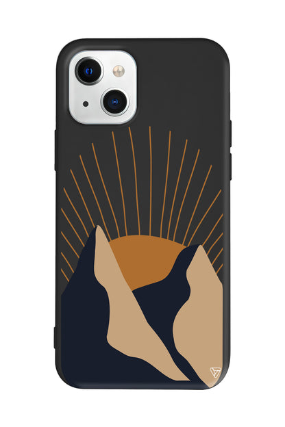 Mountain Lansman Model İçi Kadife Silikon Telefon Kılıfı